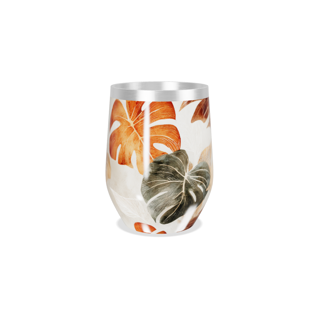 Copo Térmico Slim - Folhas Outono Aço Inox