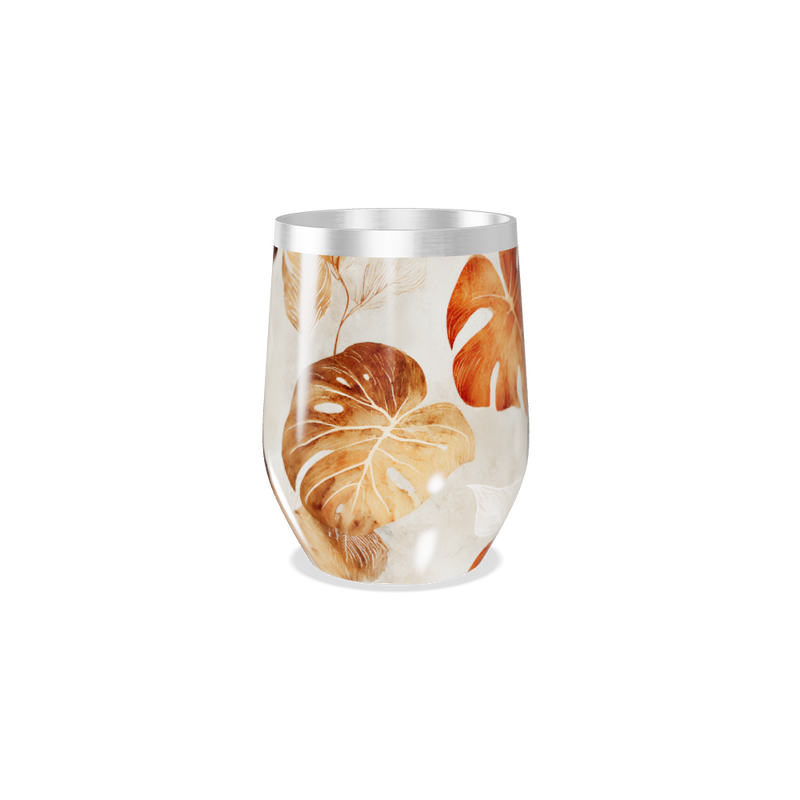 Copo Térmico Slim - Folhas Outono Aço Inox