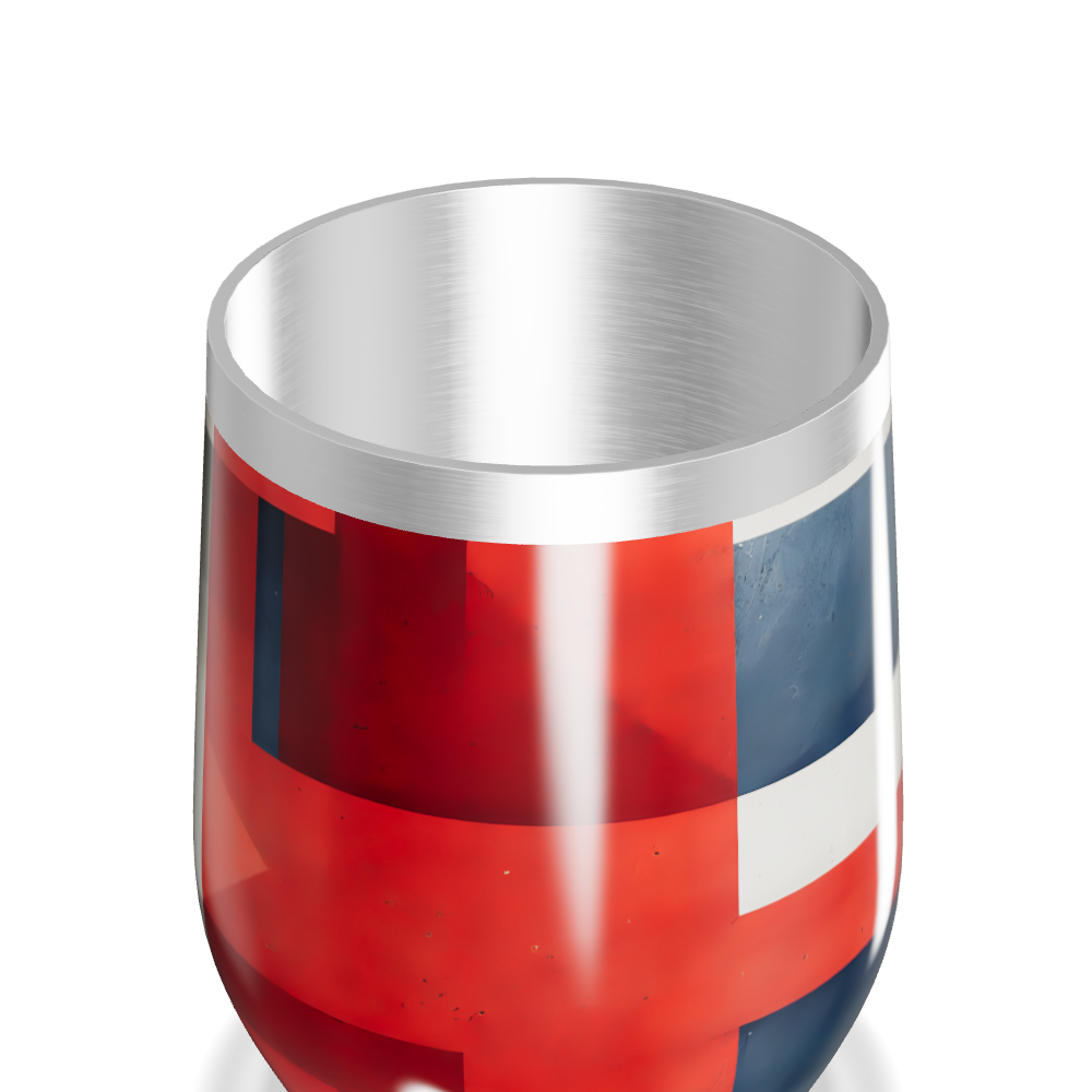 Copo Térmico Slim - Estampa Bandeira Colorida