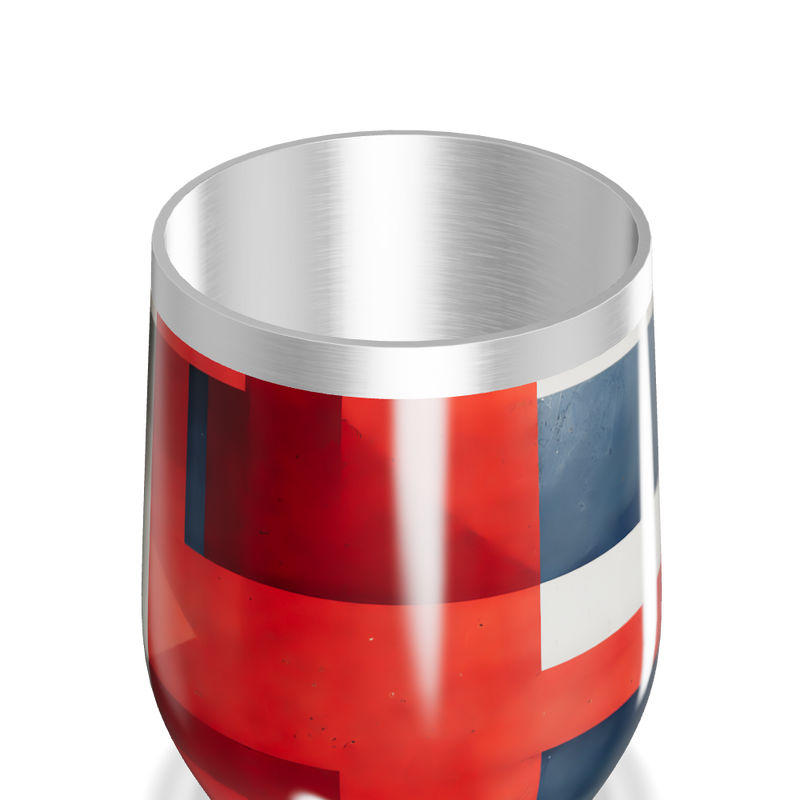 Copo Térmico Slim - Estampa Bandeira Colorida