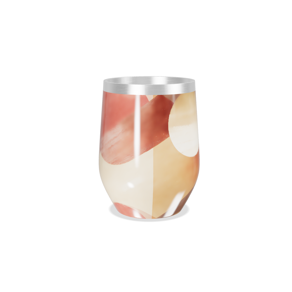 Copo Térmico Slim - Abstrato Colorido Aço