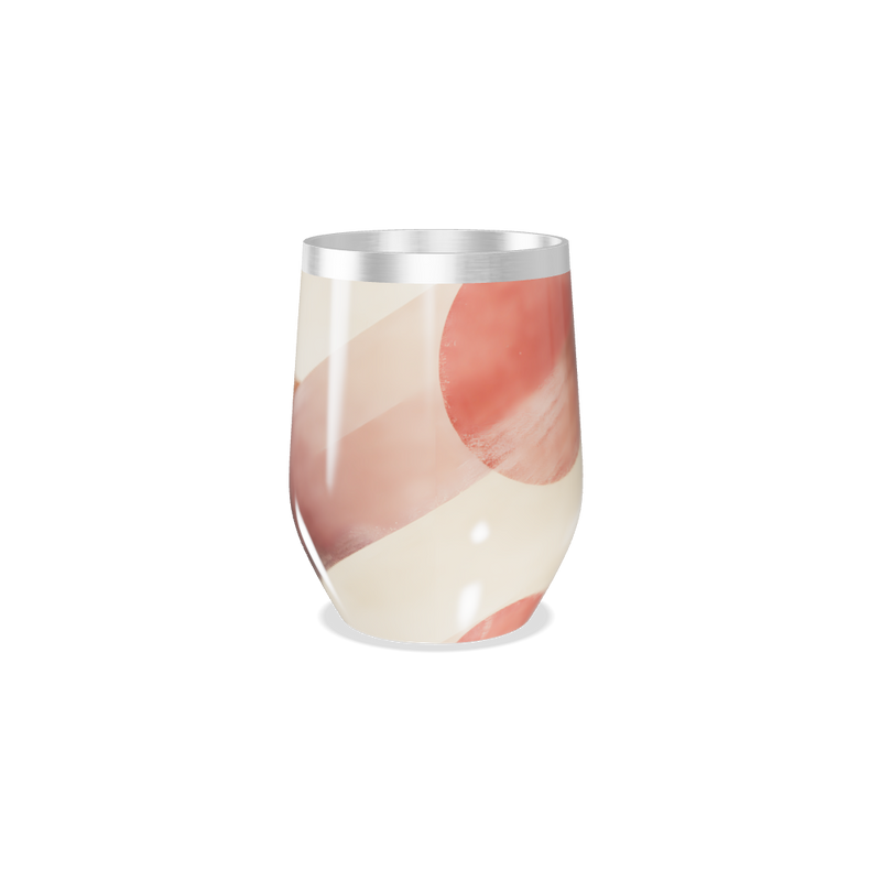 Copo Térmico Slim - Abstrato Colorido Aço