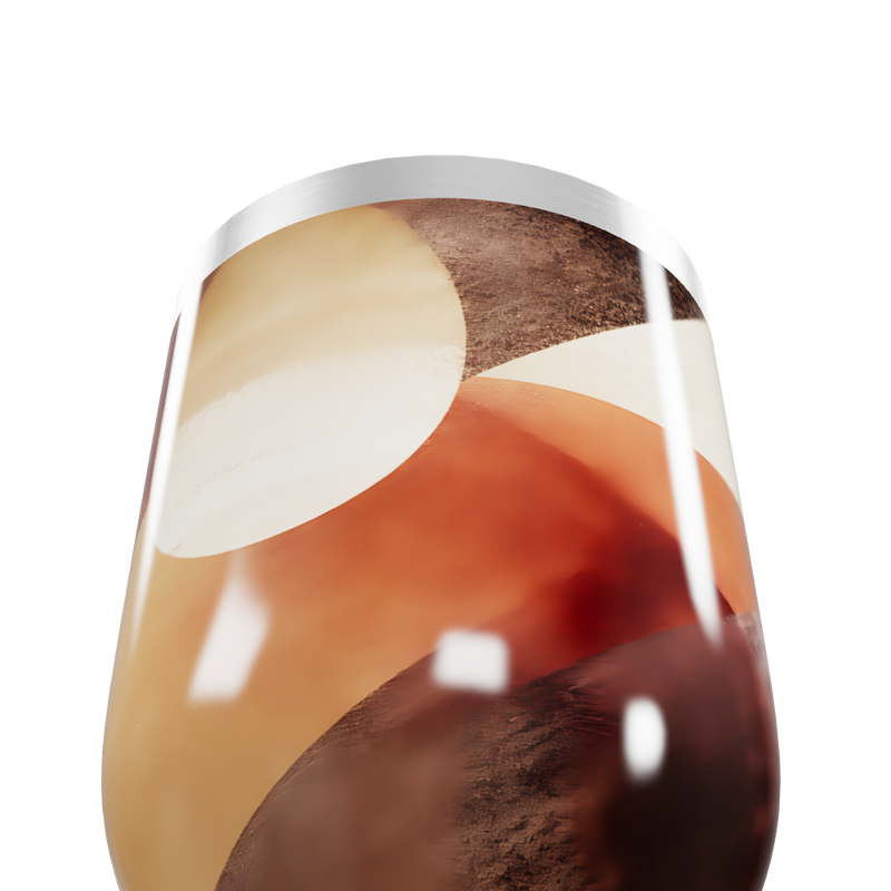 Copo Térmico Slim - Abstrato Colorido Aço