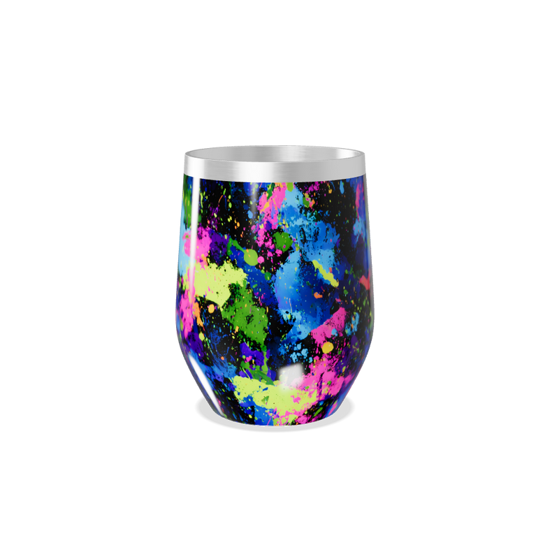 Copo Térmico Slim - Estampa Splash Colorido