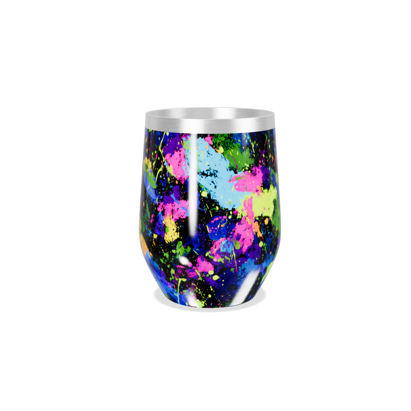 Copo Térmico Slim - Estampa Splash Colorido