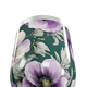 Copo Térmico Slim - Floral Verde e Roxo