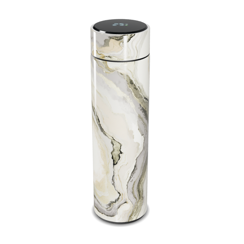 Garrafa Térmica Touch - Mármore Bege Digital