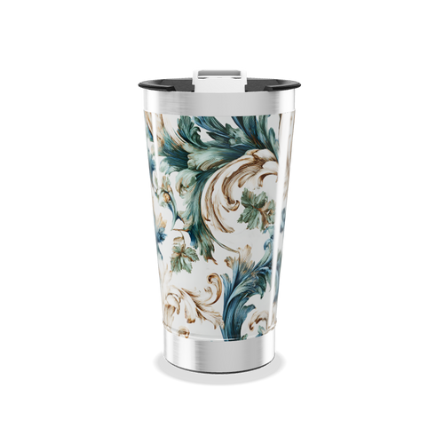 Copo Térmico - Com Estampa Floral