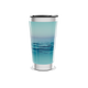 Copo Térmico - Oceano Azul Inox