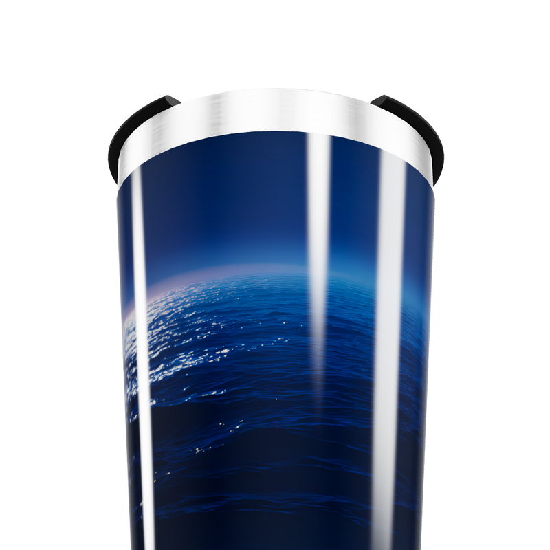 Copo Térmico - Azul Estampa Oceano