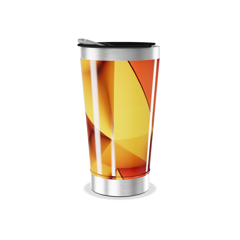 Copo Térmico - Estampa Geométrica Colorida