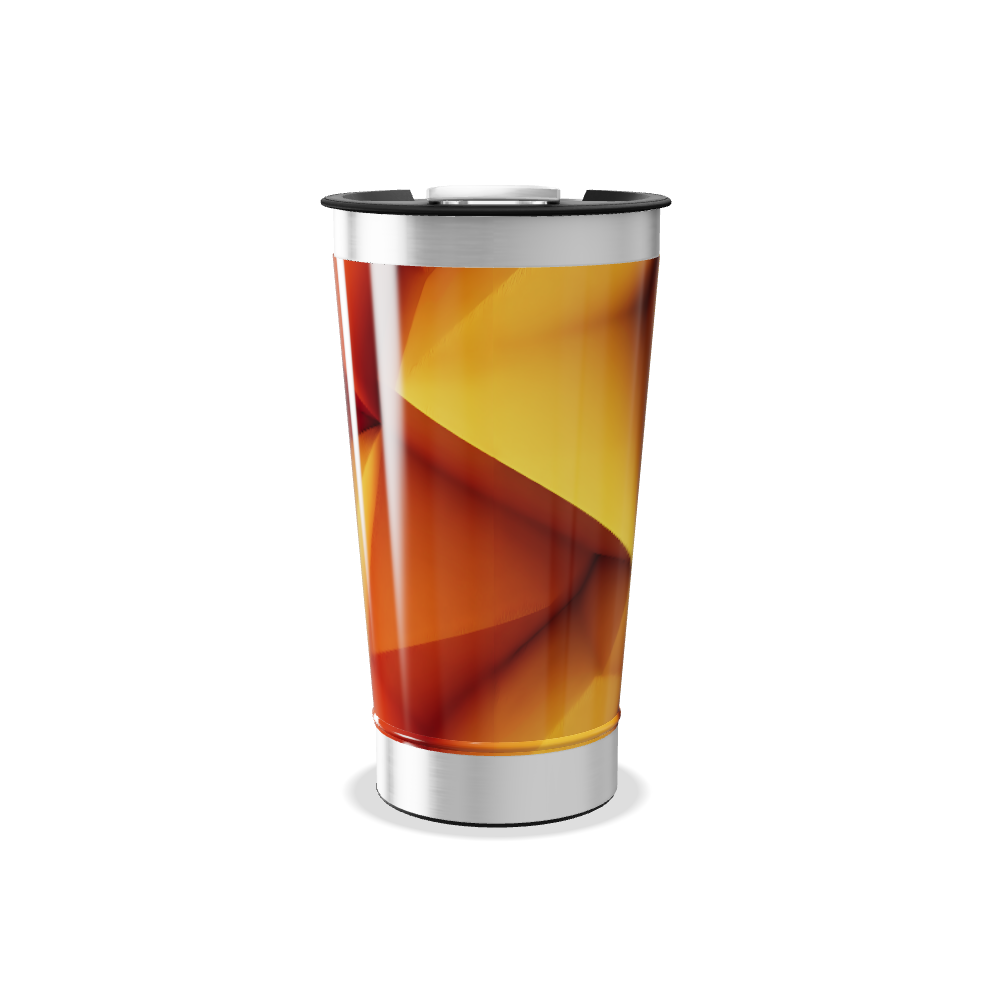 Copo Térmico - Estampa Geométrica Colorida