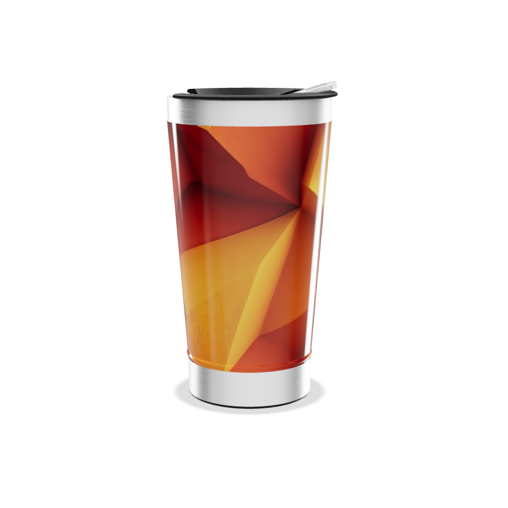 Copo Térmico - Estampa Geométrica Colorida