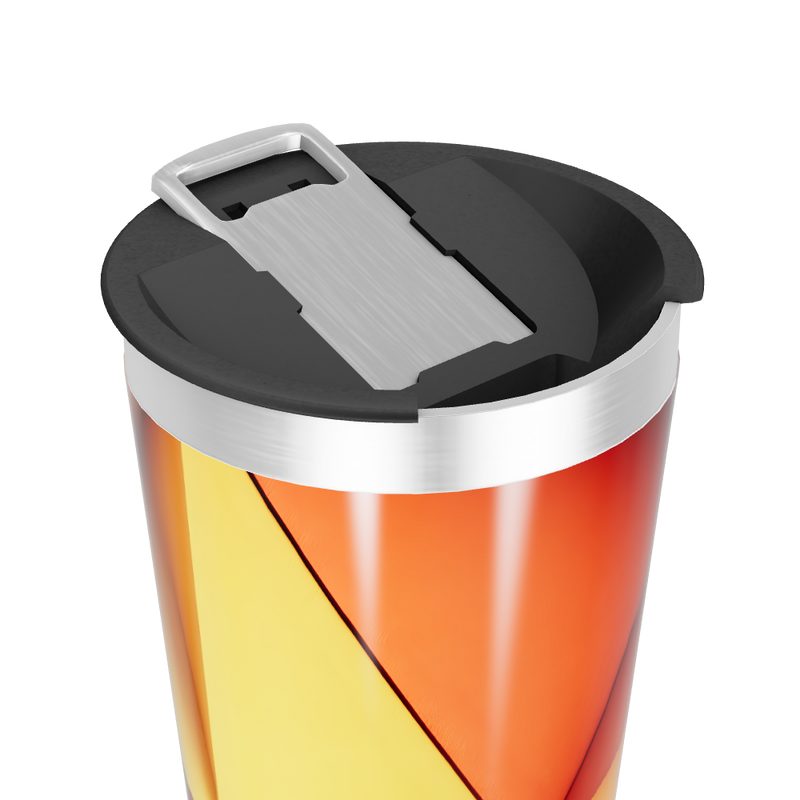 Copo Térmico - Estampa Geométrica Colorida