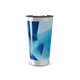 Copo Térmico - Azul Geométrico Aço Inox