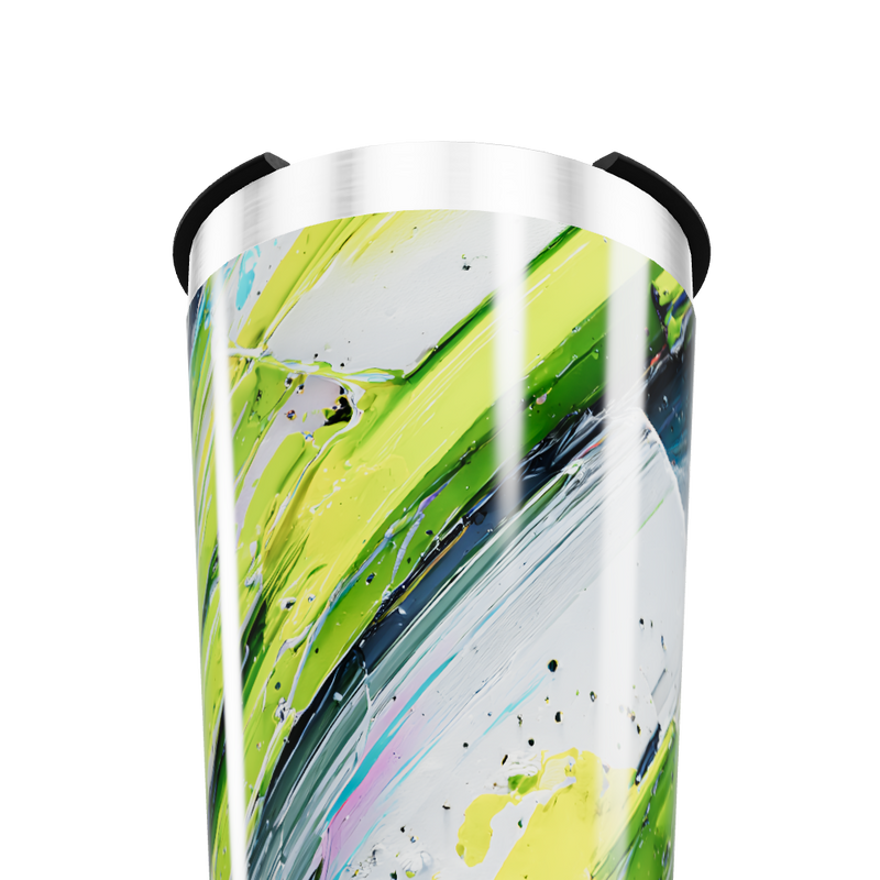 Copo Térmico - Estampa Abstrata Colorida