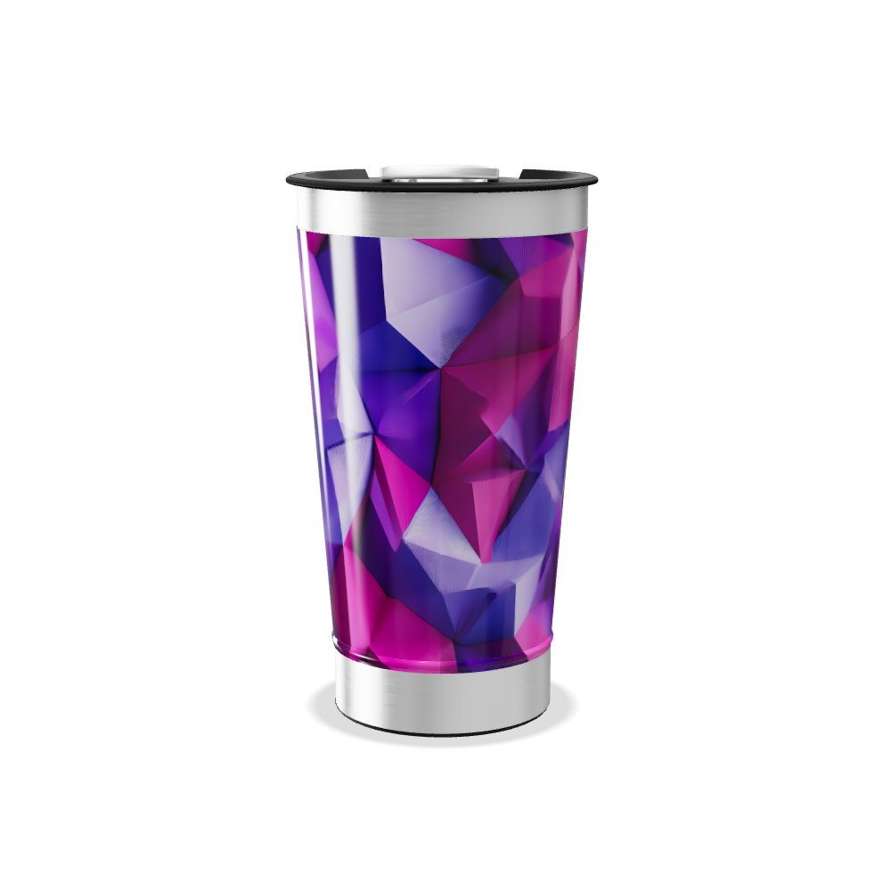 Copo Térmico - Estampa Geométrica Colorida