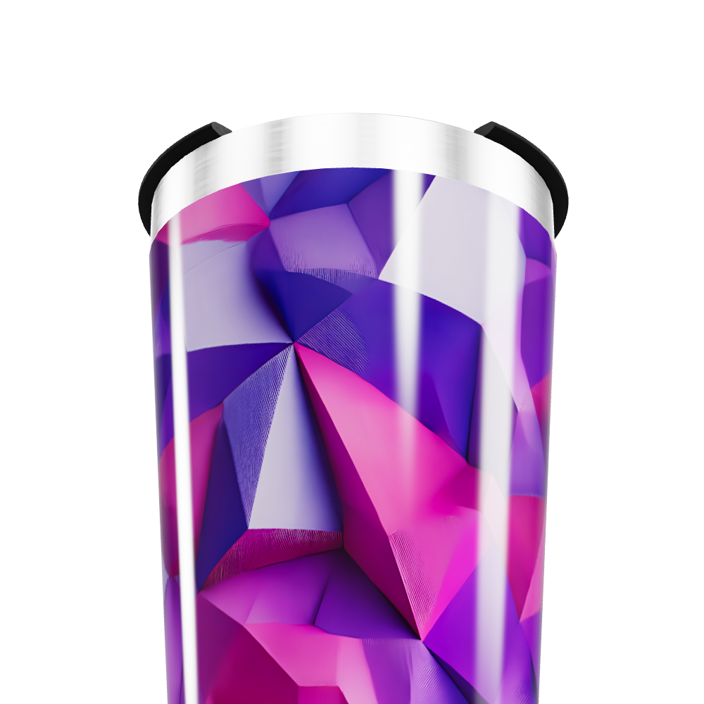 Copo Térmico - Estampa Geométrica Colorida