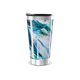 Copo Térmico - Estampa Abstrata Azul