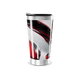 Copo Térmico - Abstrato Vermelho e Preto