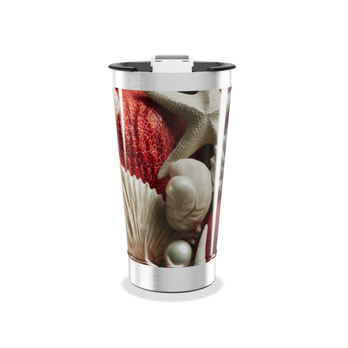 Copo Térmico - Estampa Marinha Colorida