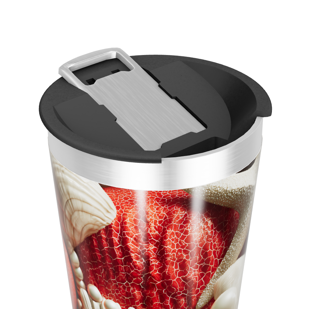 Copo Térmico - Estampa Marinha Colorida