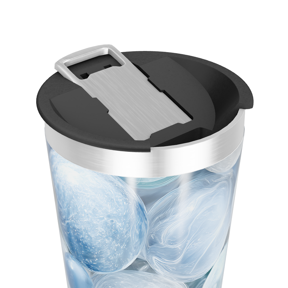 Copo Térmico - Design Esferas Azul