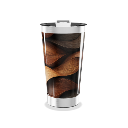 Copo Térmico - Estampa Madeira