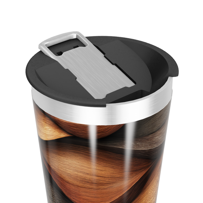 Copo Térmico - Estampa Madeira