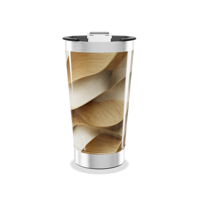 Copo Térmico - Estampa Fibras Naturais