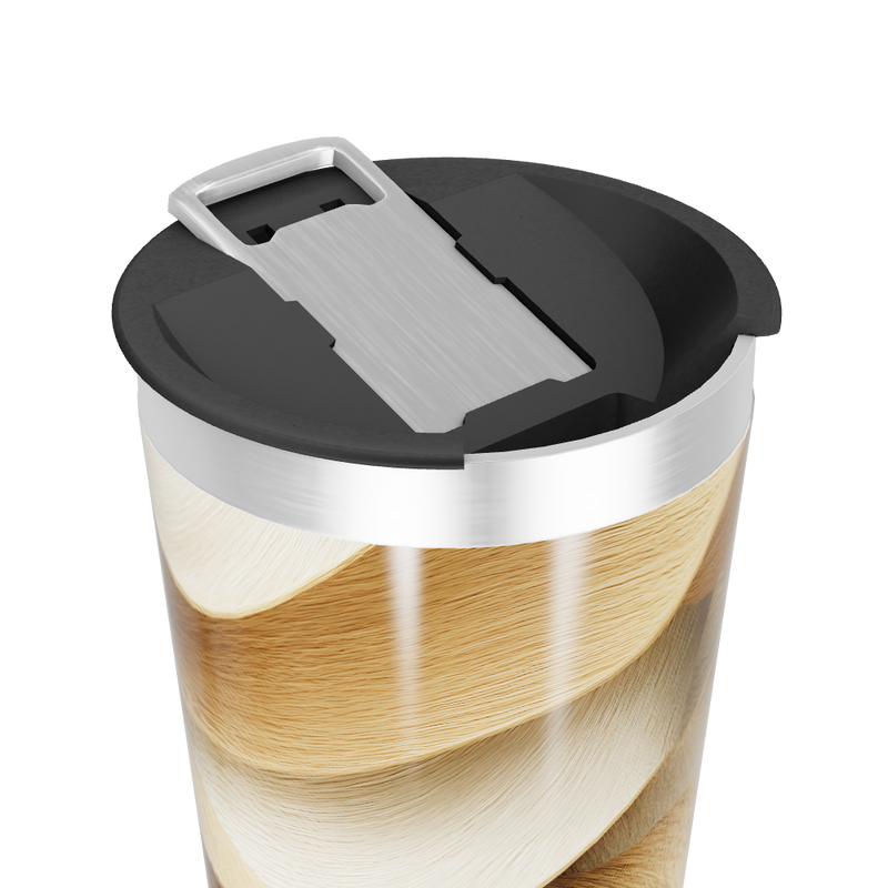 Copo Térmico - Estampa Fibras Naturais