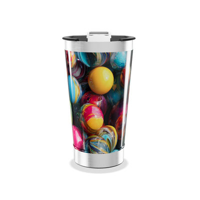 Copo Térmico - Estampa Colorida Aço Inox
