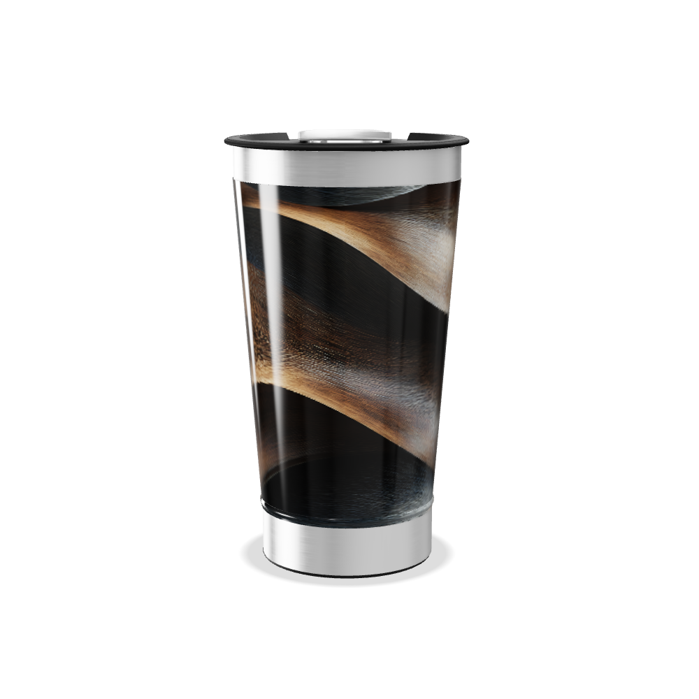 Copo Térmico - Estampa Abstrata Colorida