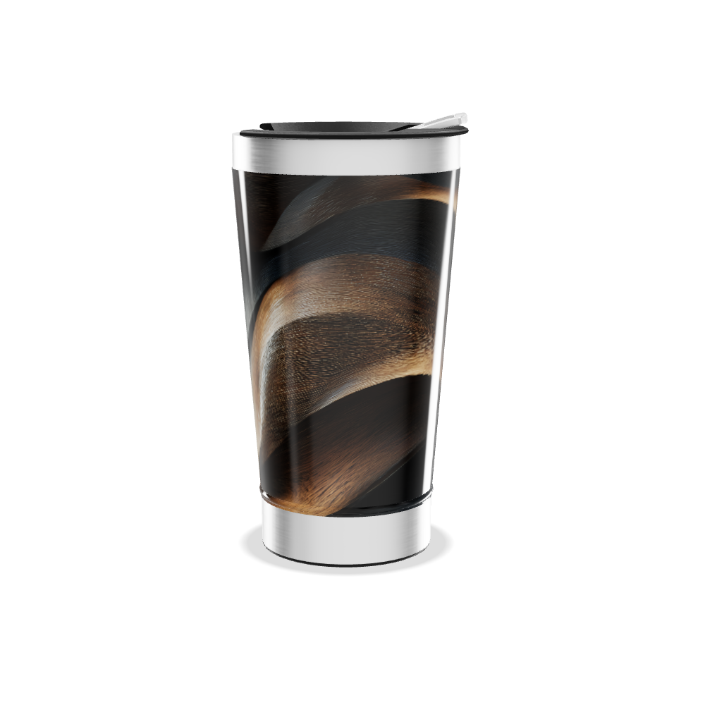 Copo Térmico - Estampa Abstrata Colorida