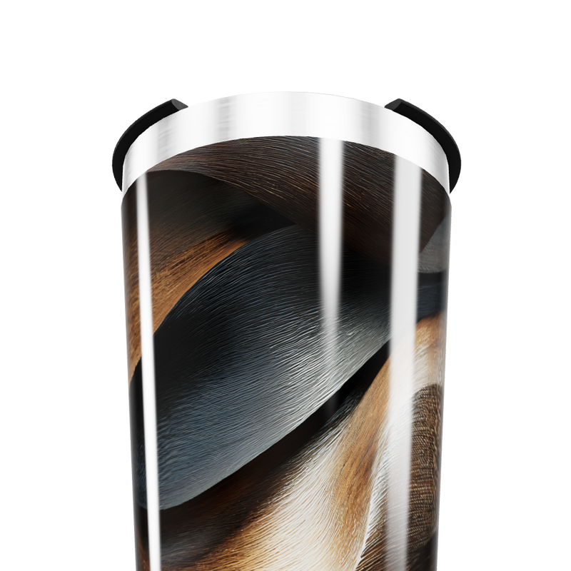 Copo Térmico - Estampa Abstrata Colorida