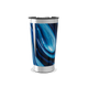 Copo Térmico - Azul Marmorizado aço inox