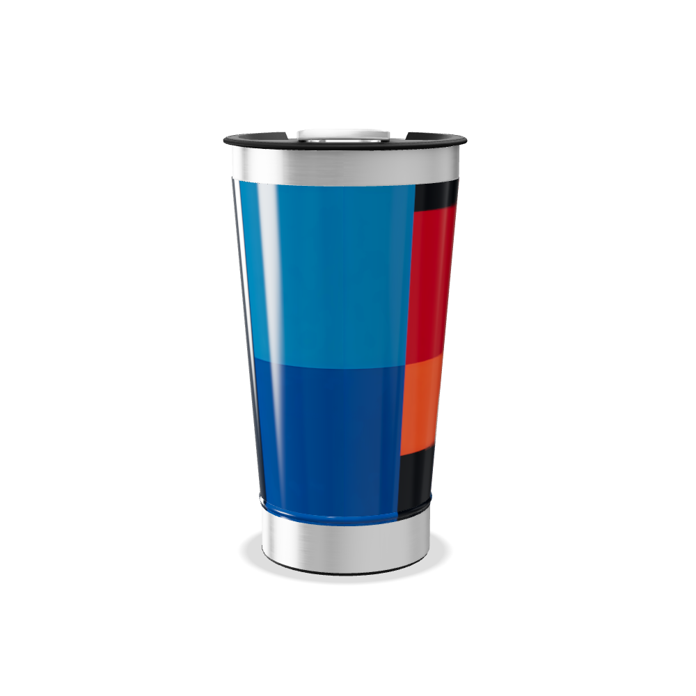 Copo Térmico - Estampa Colorida Geométrica