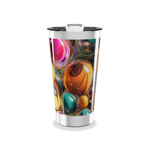 Copo Térmico - Estampa Bolhas Coloridas