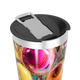 Copo Térmico - Estampa Bolhas Coloridas