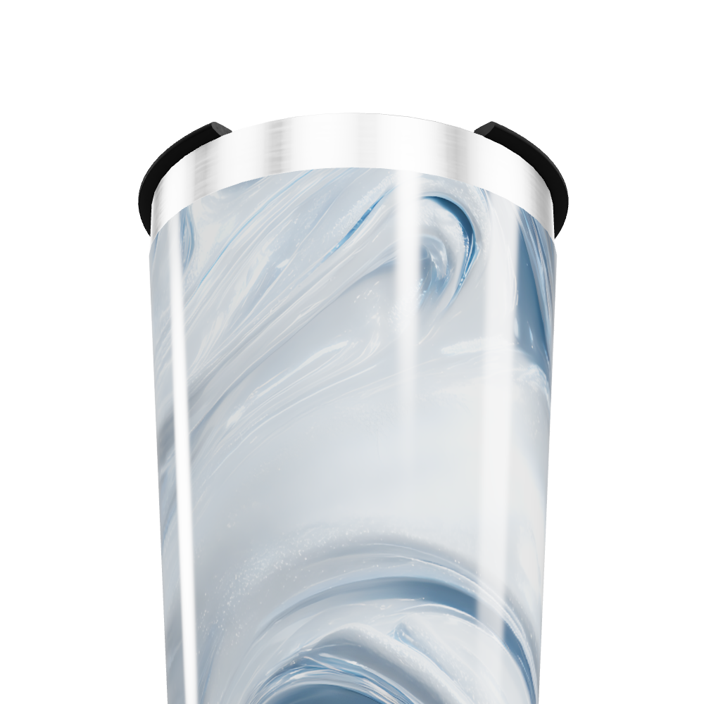 Copo Térmico - Mármore Azul Aço Inox