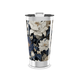 Copo Térmico - Floral Preto e Azul