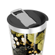 Copo Térmico - Floral Preto e Dourado