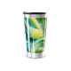 Copo Térmico - Verde com Design Abstrato