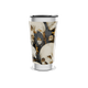 Copo Térmico - Floral Caveira Preto