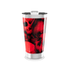 Copo Térmico - Caveiras Vermelhas Aço Inox