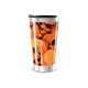 Copo Térmico - Estampa Caveiras Laranja