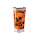 Copo Térmico - Estampa Caveiras Laranja