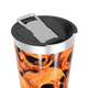 Copo Térmico - Estampa Caveiras Laranja