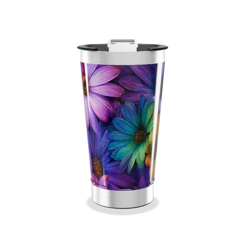 Copo Térmico - Flores Coloridas