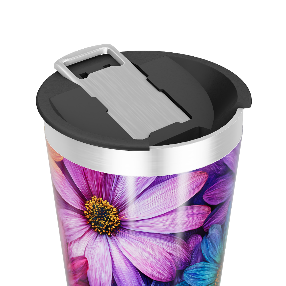 Copo Térmico - Flores Coloridas